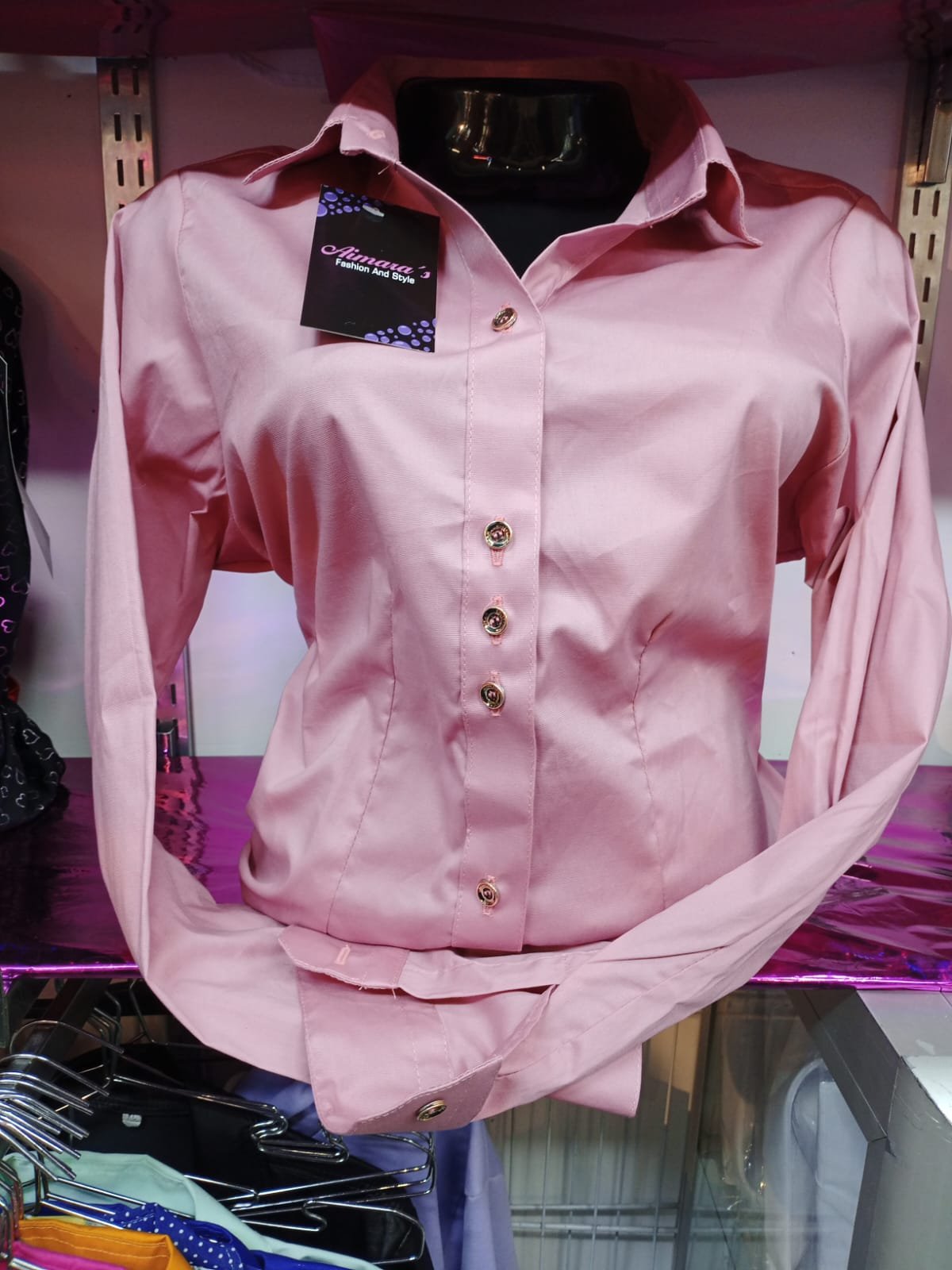 Blusa popelina